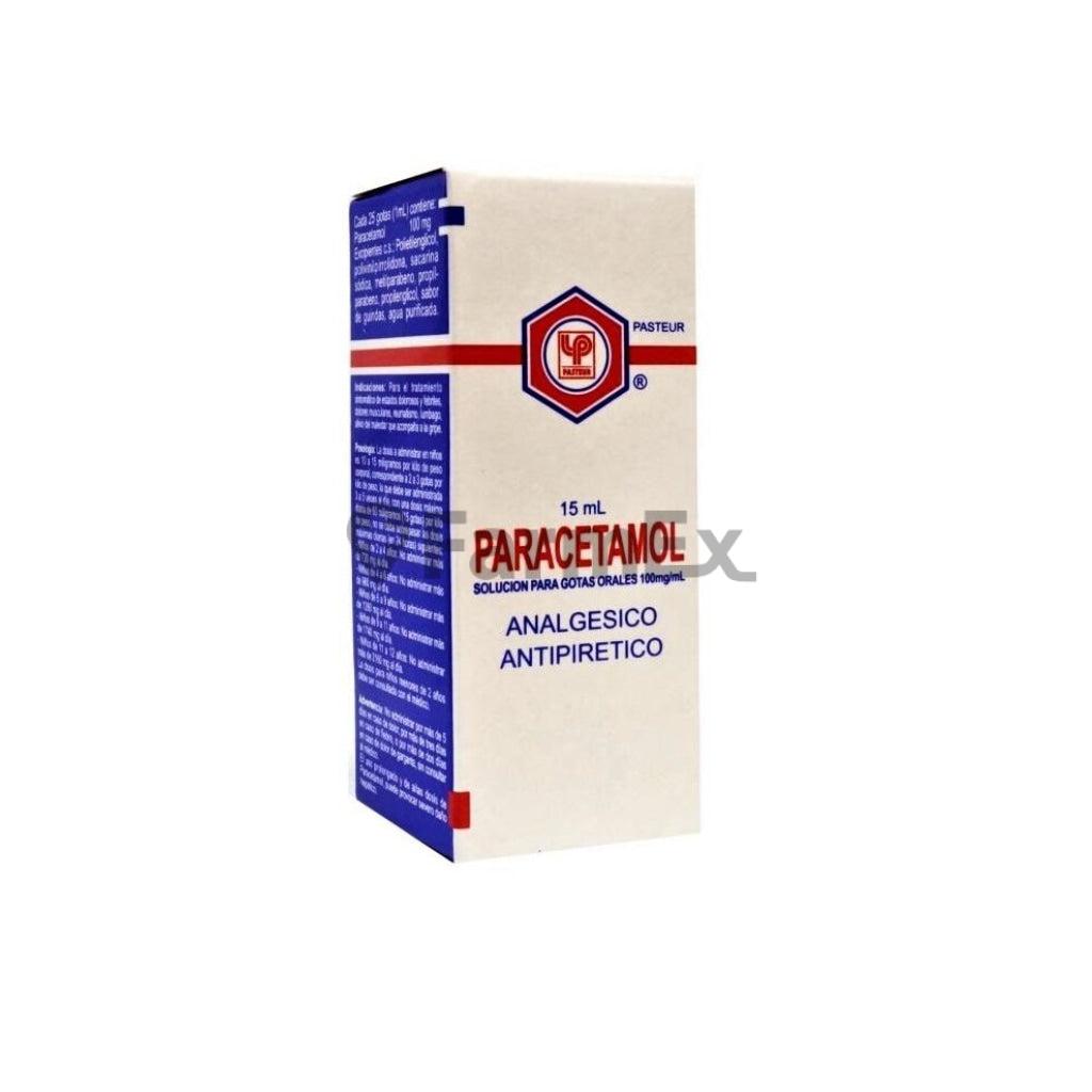 Paracetamol Infantil 100 mg / ml x 15 ml PASTEUR